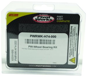 Honda CRF250F Wheel Bearing Kit - Rear - Pivot Works - `19-`23 Honda CRF250F Wheel Bearing Kit - Rear - Pivot Works - `19-`23